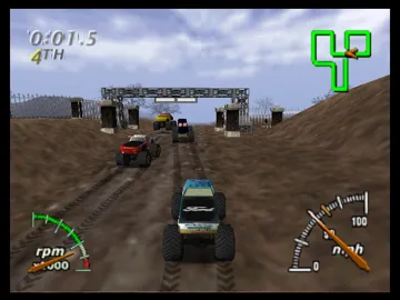 Monster Truck Madness 64 (USA) screen shot game playing